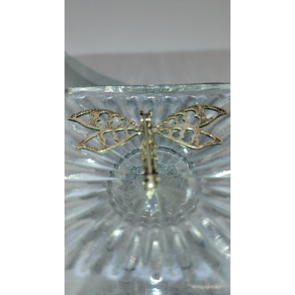 Vintage Sterling Silver Dragonfly Brooch – 925 Filigree Openwork Pin (1980s) - Picture 3 of 4